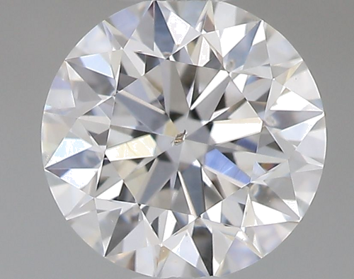 0.43 carat F-SI2 Excellent cut Natūralus Round Deimantas (1)