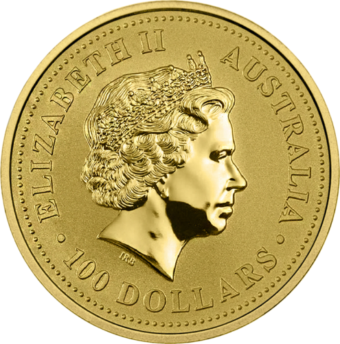 1 oz Год Свиньи 2007 Австралия золотая монета (2)