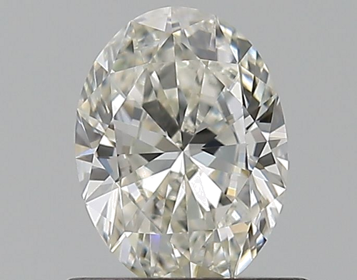 0.6 carat I-VS1 Natūralus Oval Deimantas (1)
