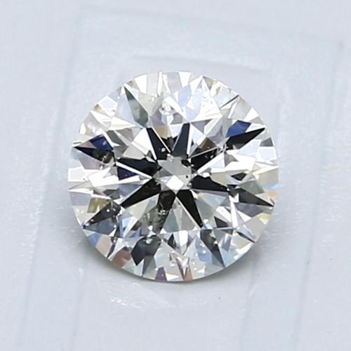 1.01 carat K-SI2 Excellent cut Natūralus Round Deimantas (1)