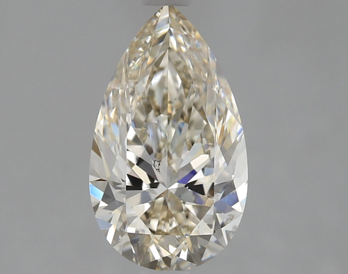 1.54 carat K-SI2 Natūralus Pear Deimantas (1)