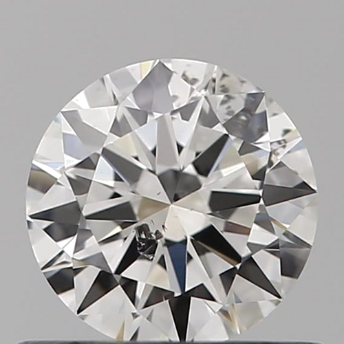 0.5 carat G-SI2 Excellent cut Natūralus Round Deimantas (1)
