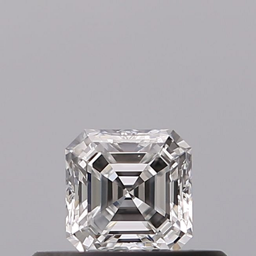 0.3 carat D-VS2 Natūralus Asscher Deimantas (1)