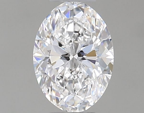 0.3 carat D-VVS1 Natūralus Oval Deimantas (1)