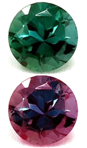 0.21 carat GREEN Round Alexandrite (1)
