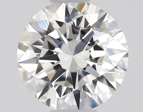 0.38 carat F-VVS1 Excellent cut Natūralus Round Deimantas (1)