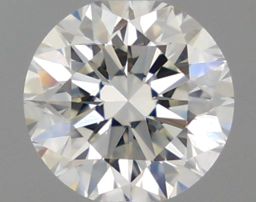 0.5 carat J-VVS2 Very Good cut Natūralus Round Deimantas (1)