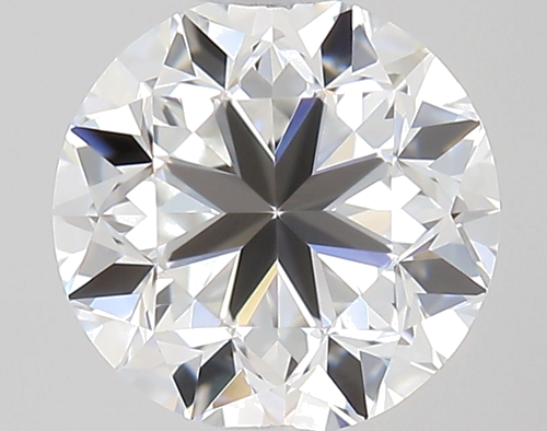 0.5 carat F-VVS1 GD cut Natūralus Round Deimantas (1)