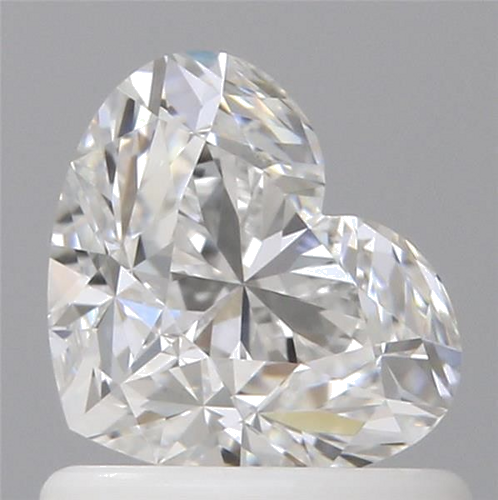 1.0 carat E-VVS1 Natūralus Heart Deimantas (1)