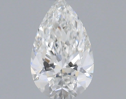 0.31 carat F-VS2 Natūralus Pear Deimantas (1)