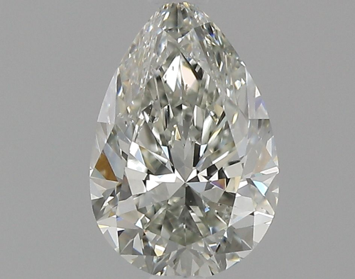 0.8 carat H-SI1 Natūralus Pear Deimantas (1)