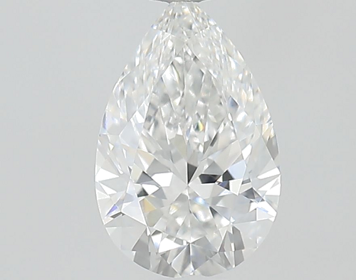 0.4 carat E-VVS2 Natūralus Pear Deimantas (1)