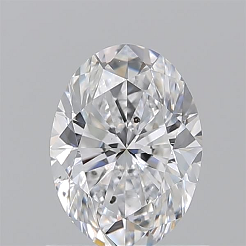 1.01 carat D-SI1 Natūralus Oval Deimantas (1)
