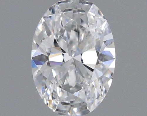 0.36 carat D-VVS1 Natūralus Oval Deimantas (1)