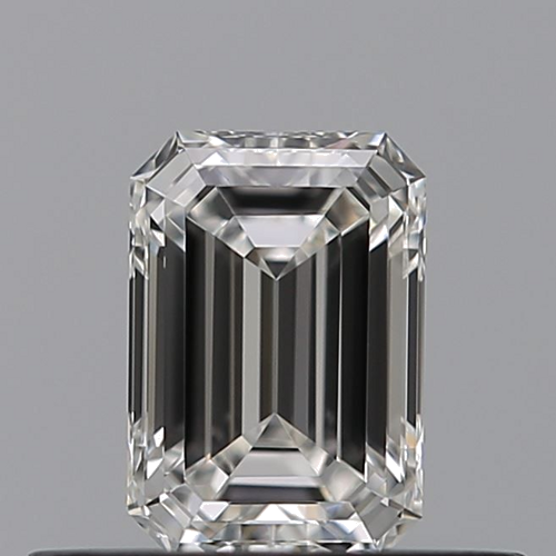 0.41 carat F-IF Natūralus Emerald Deimantas (1)
