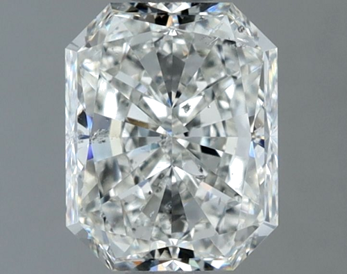 2.01 carat H-SI2 Natūralus Radiant Deimantas (1)