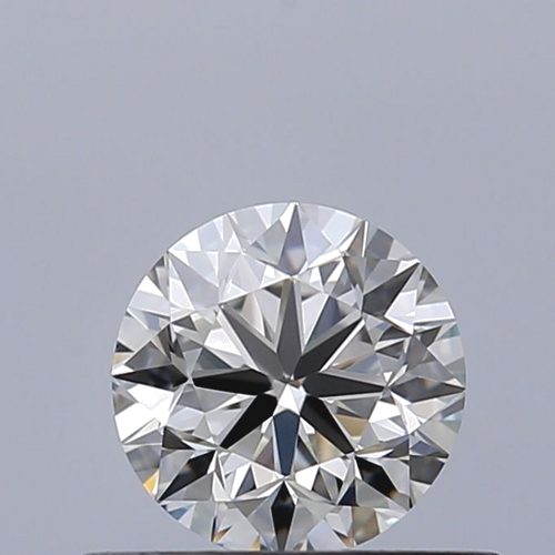 0.5 carat J-VVS2 Very Good cut Natūralus Round Deimantas (1)