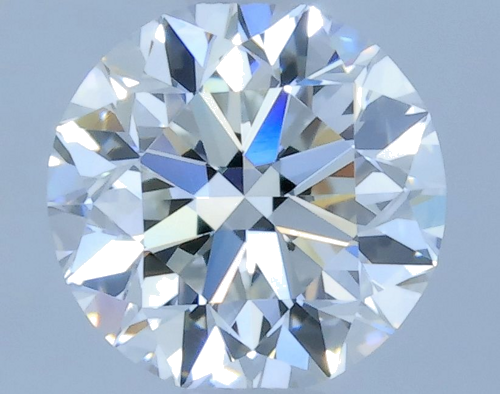 0.51 carat F-VVS1 Very Good cut Natūralus Round Deimantas (1)