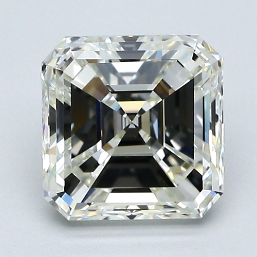 2.06 carat J-VVS1 Natūralus Asscher Deimantas (1)