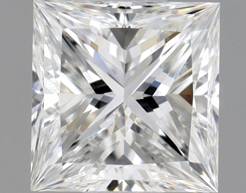 0.5 carat F-VS1 Natūralus Princess Deimantas (1)
