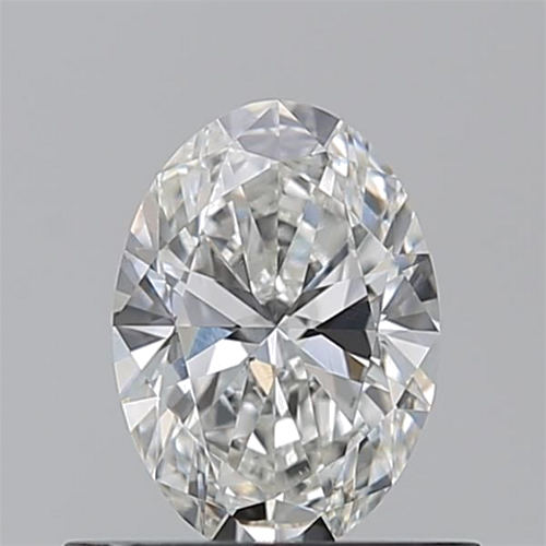 0.52 carat G-VS2 Natūralus Oval Deimantas (1)