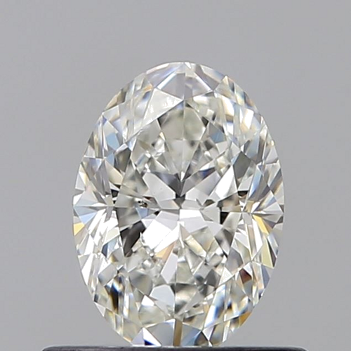 0.6 carat G-SI1 Natūralus Oval Deimantas (1)