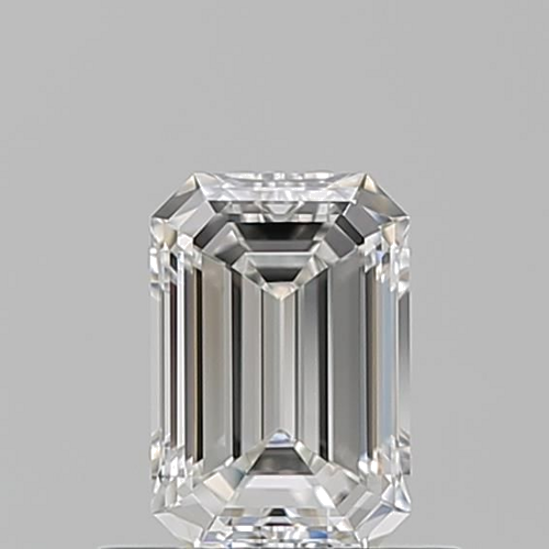 0.56 carat F-VVS2 Natūralus Emerald Deimantas (1)