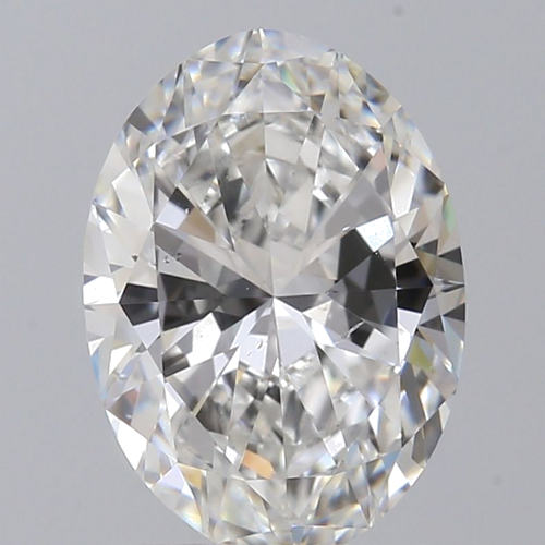 1.51 carat E-SI1 Natūralus Oval Deimantas (1)