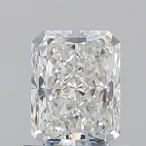 1.01 carat G-VVS2 Natūralus Radiant Deimantas (1)