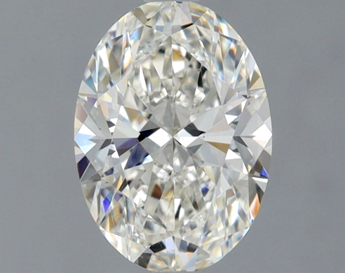 1.0 carat H-VS2 Natūralus Oval Deimantas (1)