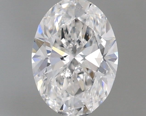 0.6 carat D-SI1 Natūralus Oval Deimantas (1)