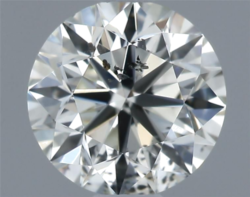 0.41 carat J-SI2 Very Good cut Natūralus Round Deimantas (1)