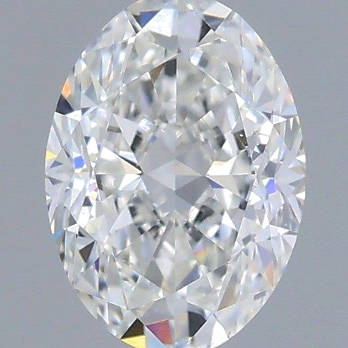 0.5 carat G-SI1 Natūralus Oval Deimantas (1)