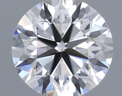 0.46 carat D-FL GD cut Natūralus Round Deimantas (1)