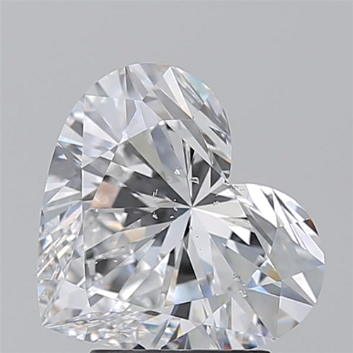 3.03 carat E-SI2 Natūralus Heart Deimantas (1)