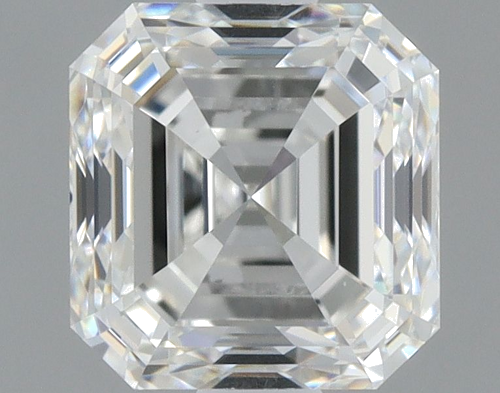 1.01 carat G-VS2 Natūralus Asscher Deimantas (1)