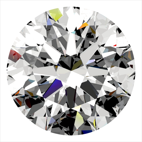 0.31 carat I-VVS1 Excellent cut Natūralus Round Deimantas (1)