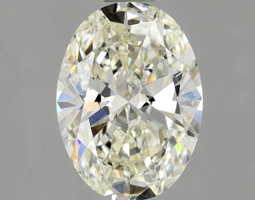 1.0 carat K-SI1 Natūralus Oval Deimantas (1)