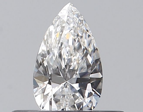 0.25 carat F-VS1 Natūralus Pear Deimantas (1)