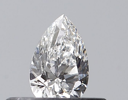 0.23 carat F-VS2 Natūralus Pear Deimantas (1)