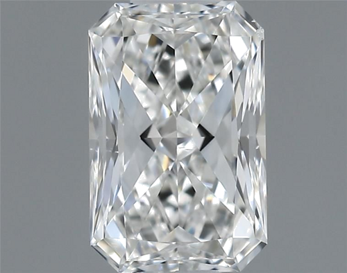 0.4 carat F-SI1 Natūralus Radiant Deimantas (1)