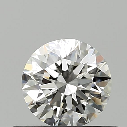 0.43 carat F-VVS2 Excellent cut Natūralus Round Deimantas (1)