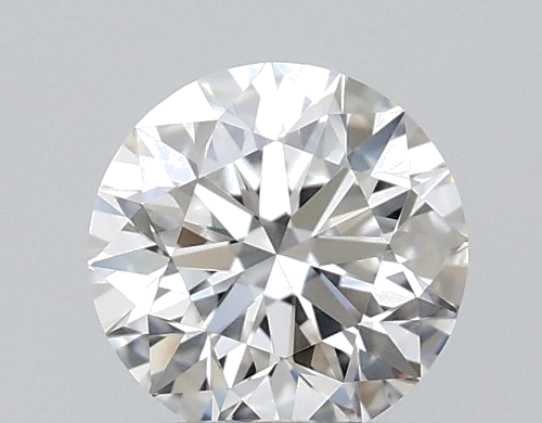 0.43 carat F-VVS2 Excellent cut Natūralus Round Deimantas (1)