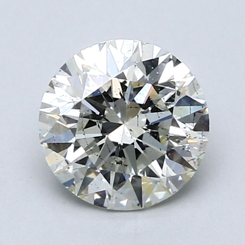 1.62 carat J-SI2 Excellent cut Natūralus Round Deimantas (1)