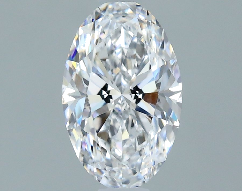 0.7 carat D-VS2 Natūralus Oval Deimantas (1)