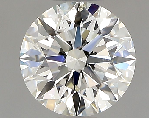 0.67 carat K-SI2 Excellent cut Natūralus Round Deimantas (1)