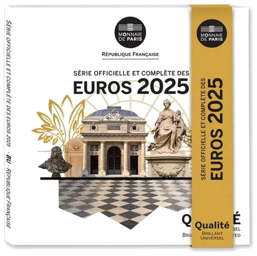 2025 France Euro Coin BU Set (1)