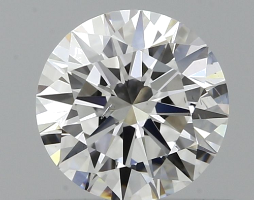 0.51 carat E-SI1 Excellent cut Natūralus Round Deimantas (1)