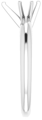 Sužadėtuvių Žiedas „Solitaire“ 585 Baltojo Aukso Pear Shape 7mm x 4.5mm (4)