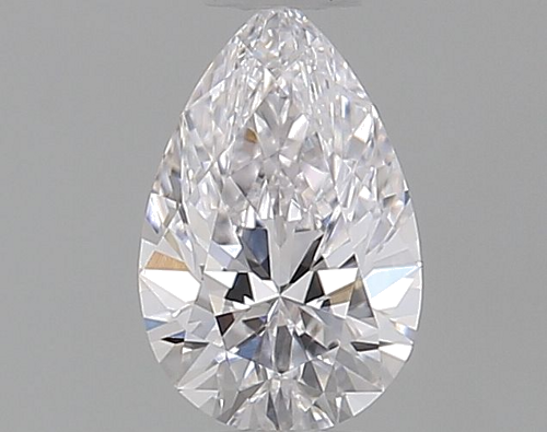 0.25 carat D-VS1 Natūralus Pear Deimantas (1)